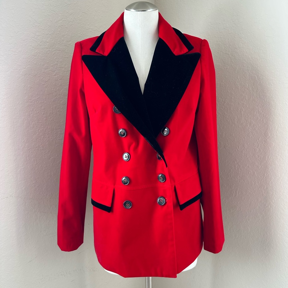 Nasty Gal Red Double-Breasted Women's Jacket